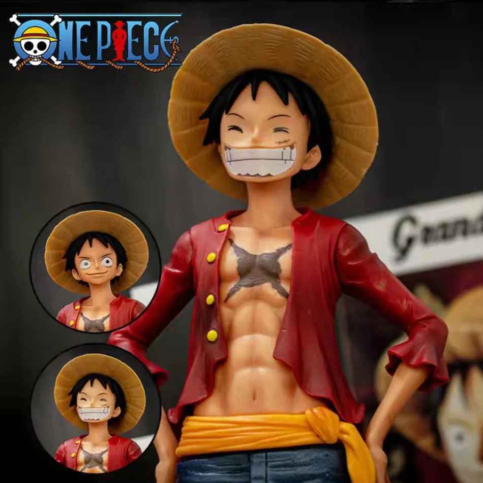 One Piece Grandista Monkey D. Luffy Figure – Straw Hat Pirate Collectible Model
