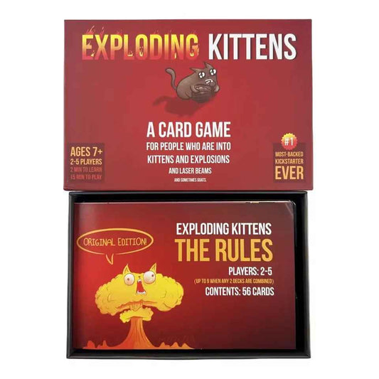 Zombie Kittens Card Game – Fun Family Card Game for Kids, Teens & Adults (2–5 Players)