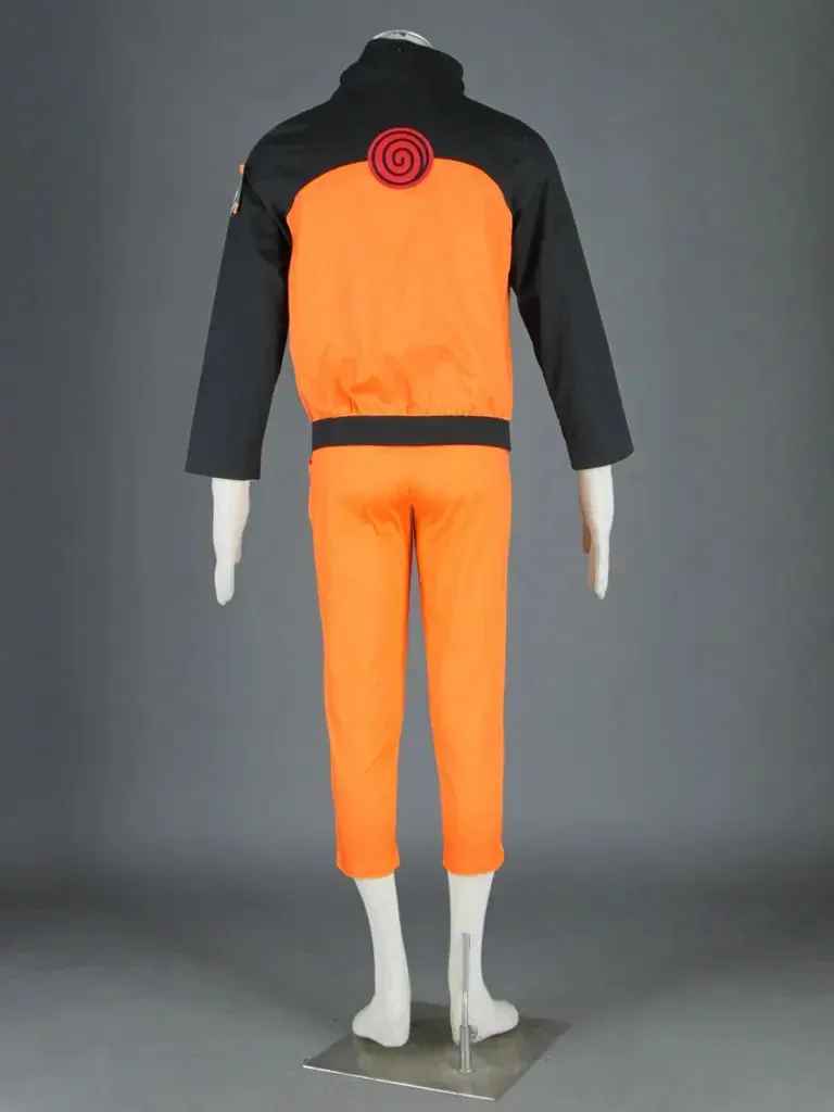 Naruto Uzumaki Cosplay Costume – Shippuden Ninja Outfit