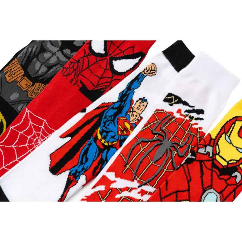 Marvel Superhero Socks | Spider-Man, Iron Man, Captain America Crew & Mid-Calf Merch | Geekzillaa