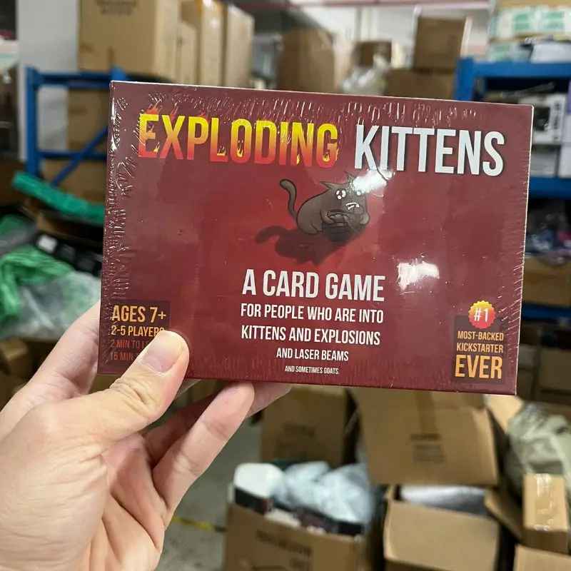 Zombie Kittens Card Game – Fun Family Card Game for Kids, Teens & Adults (2–5 Players)