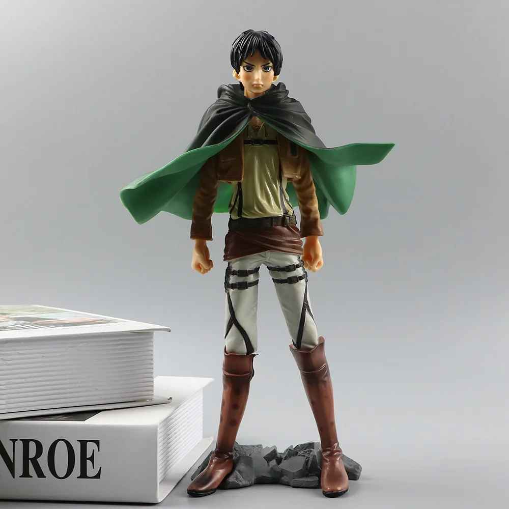 Eren Yeager Figure 25cm | Master Stars Piece Attack on Titan Statue Premium Survey Corps Collectible | Geekzillaa