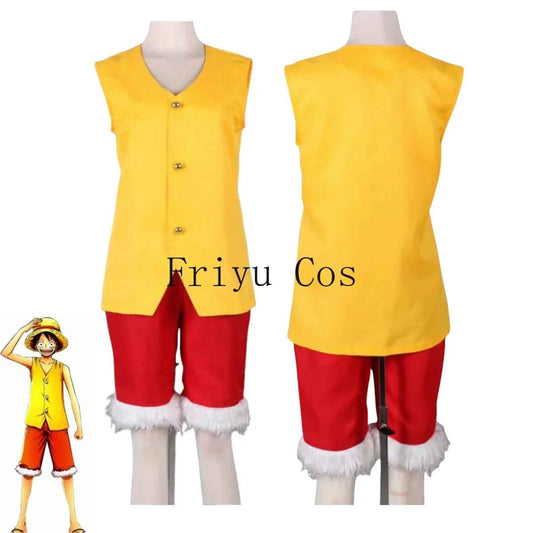 Monkey D. Luffy Cosplay Costume – One Piece Anime Outfit