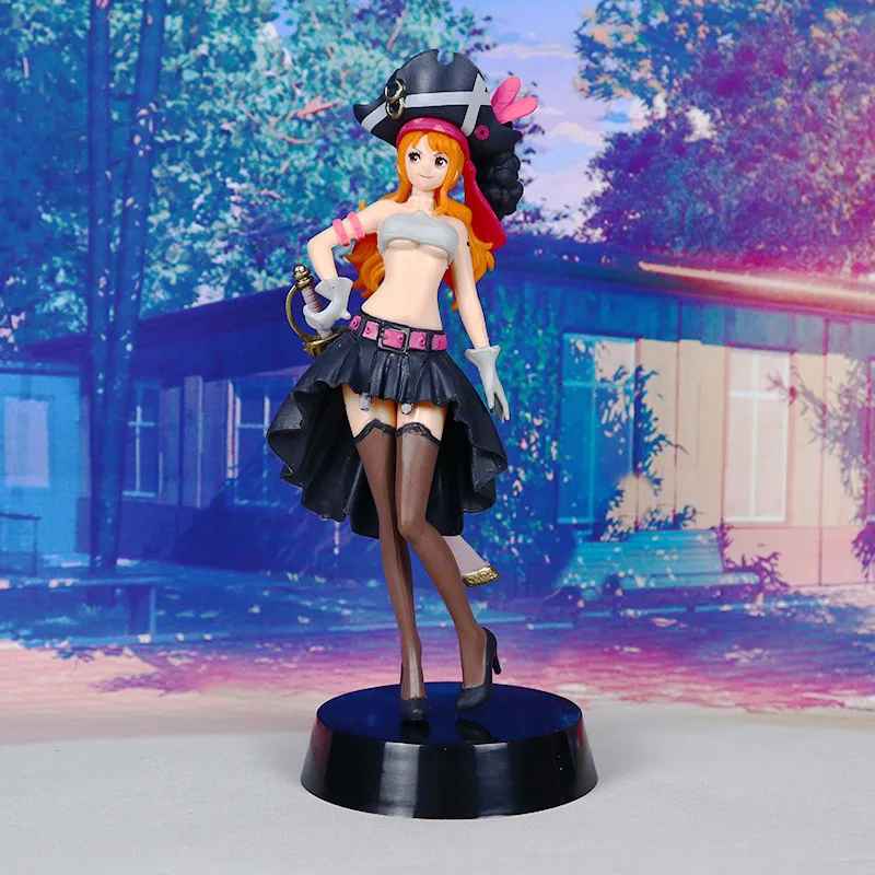 Nami Pirate Style Figure – Elegant One Piece Collectible